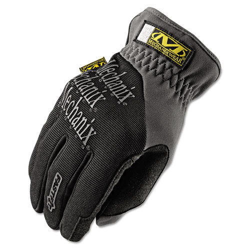 FastFit Work Gloves, Black, X-Large-(MNXMFF05011)