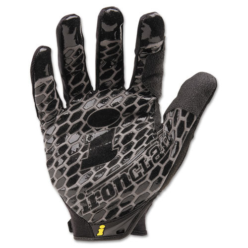 Box Handler Gloves, Black, X-Large, Pair-(IRNBHG05XL)