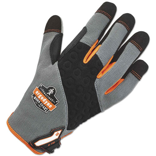 ProFlex 710 Heavy-Duty Utility Gloves, Gray, Large, 1 Pair-(EGO17044)