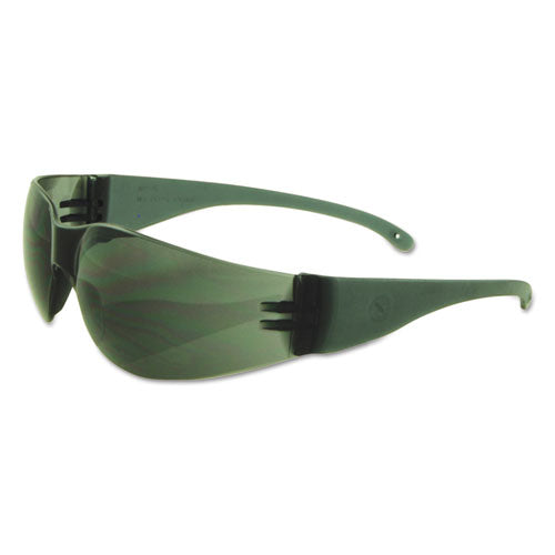 Safety Glasses, Gray Frame/Gray Lens, Polycarbonate, Dozen-(BWK00023)