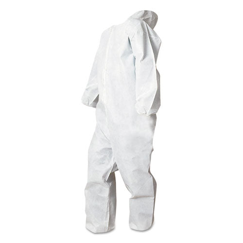 Disposable Coveralls, Polypropylene, Large, White, 25/Carton-(BWK00032L)