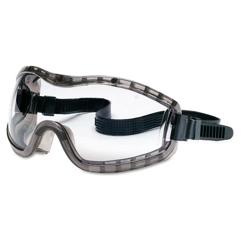 Stryker Safety Goggles, Chemical Protection, Black Frame-(CRW2310AF)