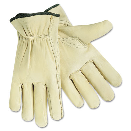 Full Leather Cow Grain Gloves, X-Large, 1 Pair-(CRW3211XL)