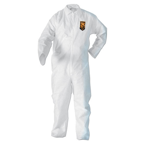 A20 Breathable Particle Protection Coveralls, Zip Closure, X-Large, White-(KCC49104)