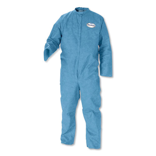 A20 Breathable Particle-Pro Coveralls, Zip, 4X-Large, Blue, 24/Carton-(KCC58537)