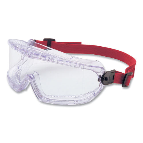 V-Maxx Safety Goggles, Anti-Fog, Clear Frame, Clear Lens-(UVX11250800)