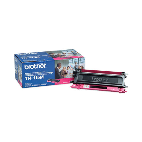 TN115M High-Yield Toner, 4,000 Page-Yield, Magenta-(BRTTN115M)