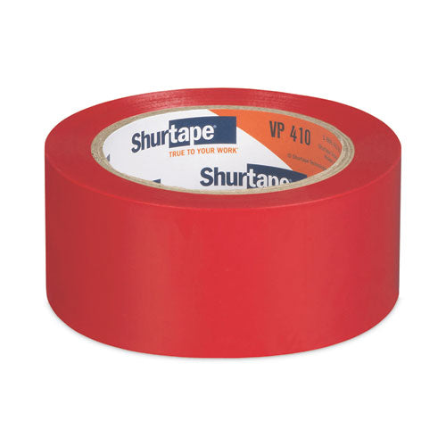 VP 410 Aisle-Marking Tape, 1.96" x 36 yds, Red, 24/Carton-(SHU202866)